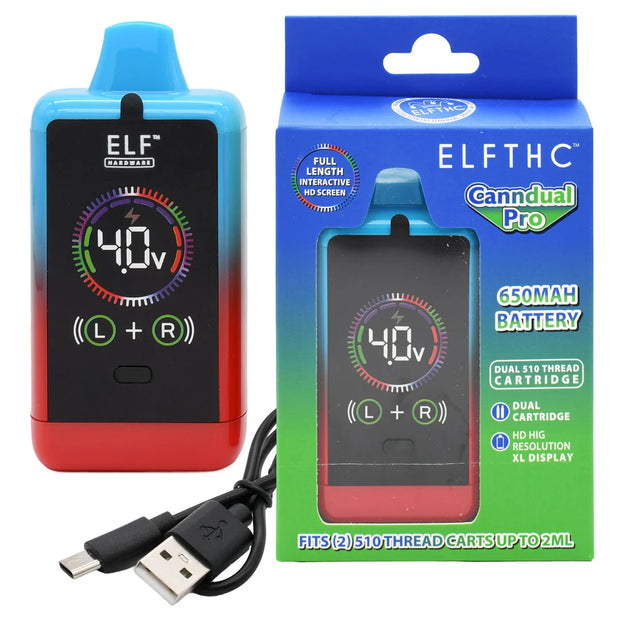 Elf Canndual Pro Dual Cart Vape Battery Concealer