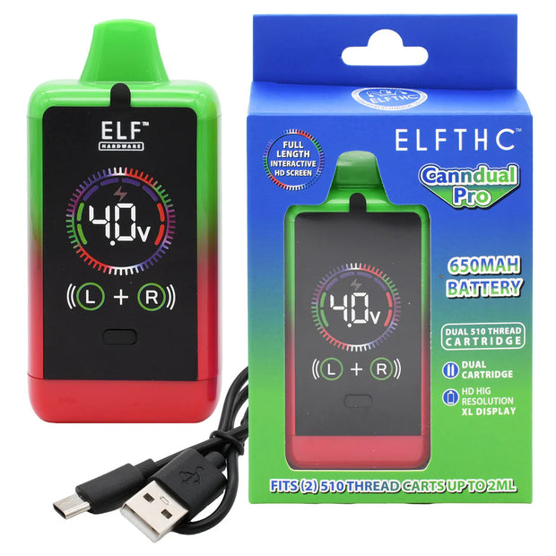 Elf Canndual Pro Dual Cart Vape Battery Concealer