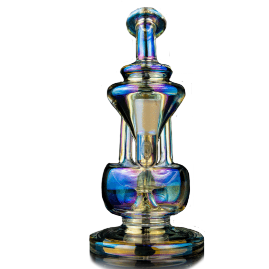 MJ Arsenal Iriedescent Claude Mini Dab Rig