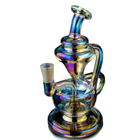 MJ Arsenal Iriedescent Claude Mini Dab Rig