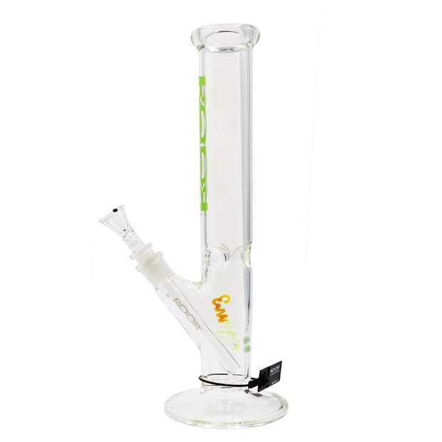 ROOR 14" Green Straight Water Pipe