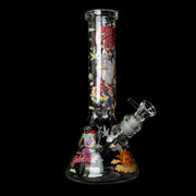 GEAR Premium® x Cheech & Chong® 12" 7mm Thick 'My Homies' Sidekick Water Pipe (Limited Edition of 420)