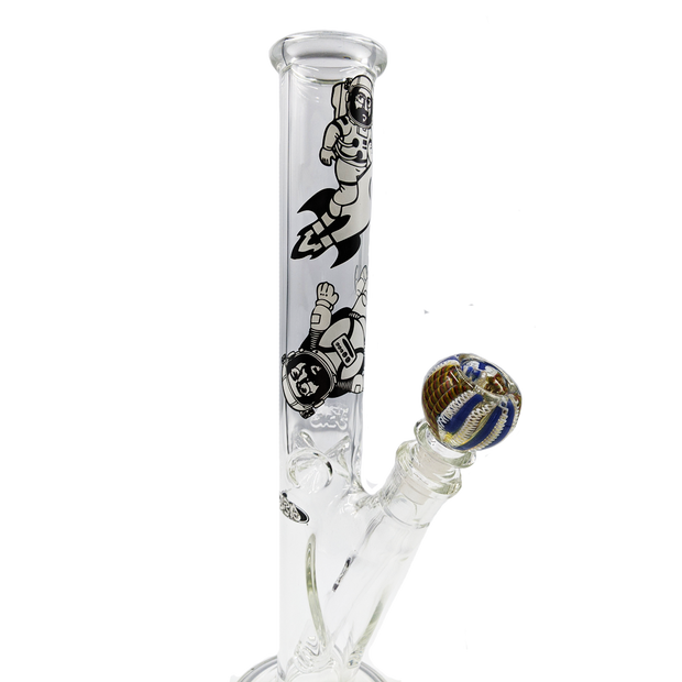 Jerome Baker - 13" Cosmic Jerry Tube Water Pipe - GreenLabs
